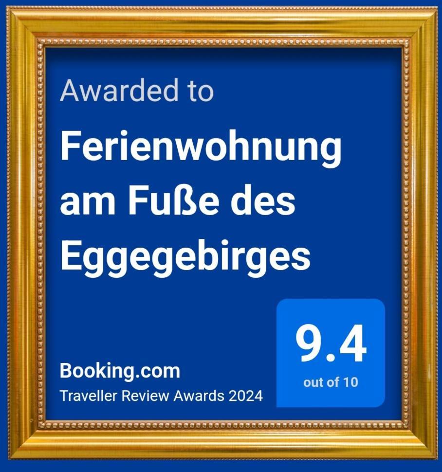 Ferienwohnung Am Fusse Des Eggegebirges Bad Driburg Εξωτερικό φωτογραφία